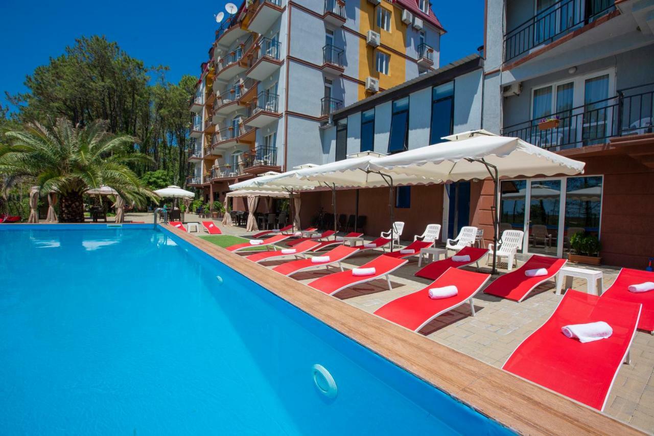 Iveria Elli Hotel Шекветили Экстерьер фото